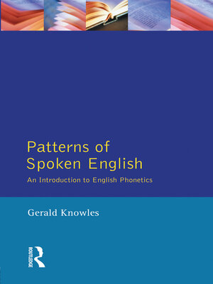cover image of Patterns of Spoken English